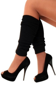 Black leg warmers
