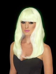 Glow in the dark wig