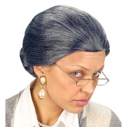 Gray wig