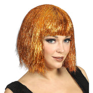 Golden wig