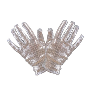Silver gloves