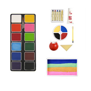 Split cake, palette & set