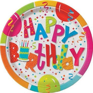 Birthday plates