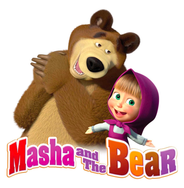 Masha and the bear decoration