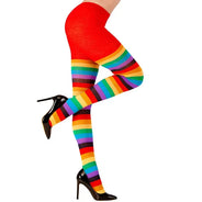 Rainbow pantyhose