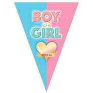 Gender reveal decoration