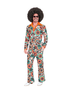 Jaren 70 kostuum vintage heren - retro disco pak voor saturday night party