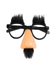 Boland Bril met wenkbrauwen en neus