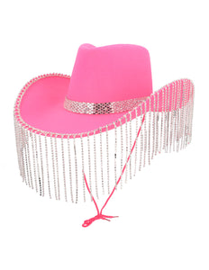 Boland Cowboyhoed Showgirl roze
