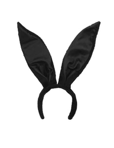 Boland Diadeem Grote konijnenoren zwart