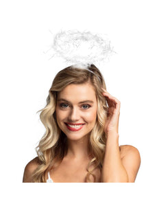 Boland Diadeem Halo wit