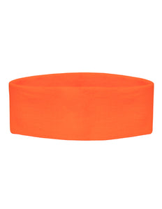Boland Hoofdband Retro neon oranje