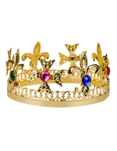 Boland Metalen kroon Royal king goud