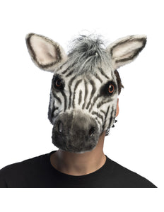 Boland Pluchen masker Zebra