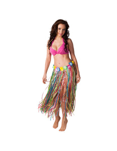 Boland Rokje Hawaii lang multikleur