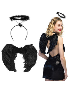 Boland Set Engel promo zwart