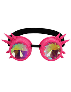 Boland Steampunk bril Festival neonroze