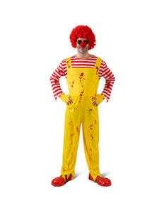 Funny Fashion Ronald clown geel Donaldo heren
