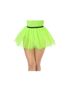 Wicked Costumes Disco rokje neon groen voor kids