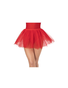 Wicked Costumes Disco rokje of tutu in rood