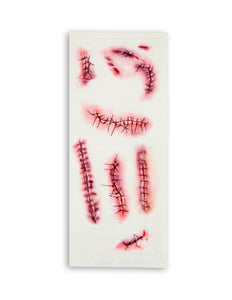 Widmann SRL 10 Tattoos met nietjes en hechtingen