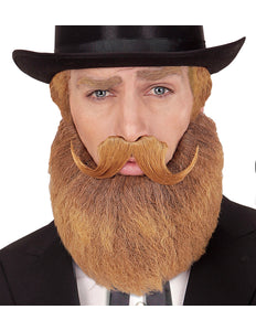 Widmann SRL Abraham baard met snor blond