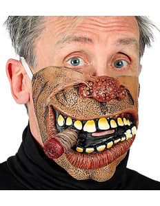 Widmann SRL Biker masker met sigaar