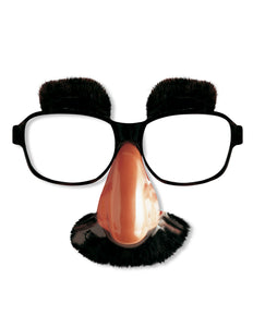 Widmann SRL Bril met wenkbrauwen neus en snor