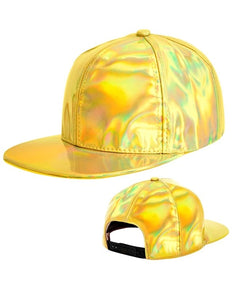 Widmann SRL Cap goud holografisch hoed Isa