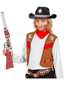 Widmann SRL Cowboy vest bruin kinderen
