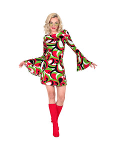 Widmann SRL Disco jurkje jaren 70 dames
