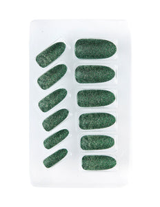Widmann SRL Glitter opplaknagels groen