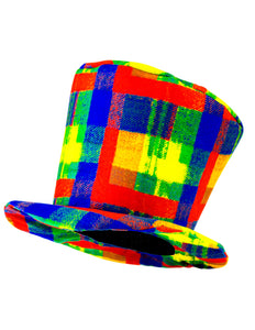 Widmann SRL Hoge hoed clown multi