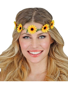 Widmann SRL Hoofdband zonnebloem Vera