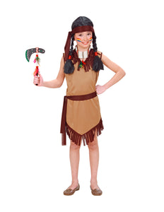 Widmann SRL Indianen kostuum Inka meisje