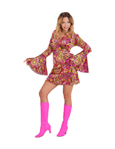 Widmann SRL Jaren 70 jurk paisley