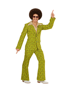 Widmann SRL Jaren 70 kostuum groovy groen