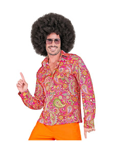 Widmann SRL Jaren 70 shirt paisley heren