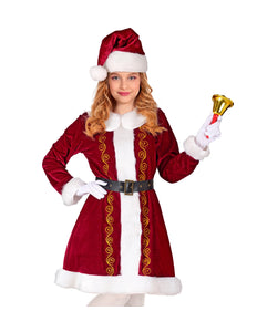 Widmann SRL Kerstvrouw jurkje Claus kinderen