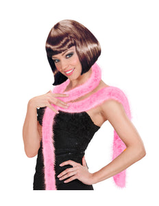 Widmann SRL Licht roze dunne boa