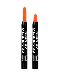 Widmann SRL Neon oranje make-up potlood 3.5ml