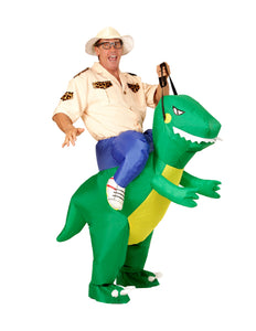 Widmann SRL Opblaasbare dinosaurussen kostuums