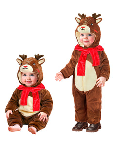 Widmann SRL Rendier kostuum pluche fluweel Santa