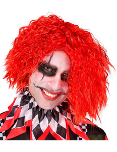 Widmann SRL Rode creepy clownspruik