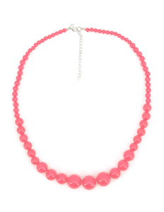 Widmann SRL Roze seventies parelketting