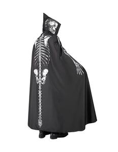 Widmann SRL Skeleton cape met capuchon