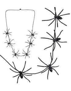 Widmann SRL Spinnen ketting heks zwart