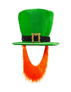 Widmann SRL St. Patricks day hoge groene hoed met baard