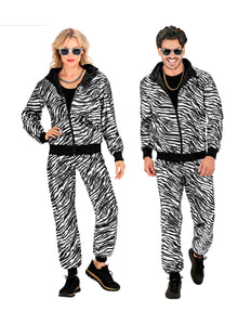 Widmann SRL Trainingspak party zebra Martin zilver