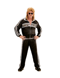 Widmann SRL Zwart trainingspak voor carnaval